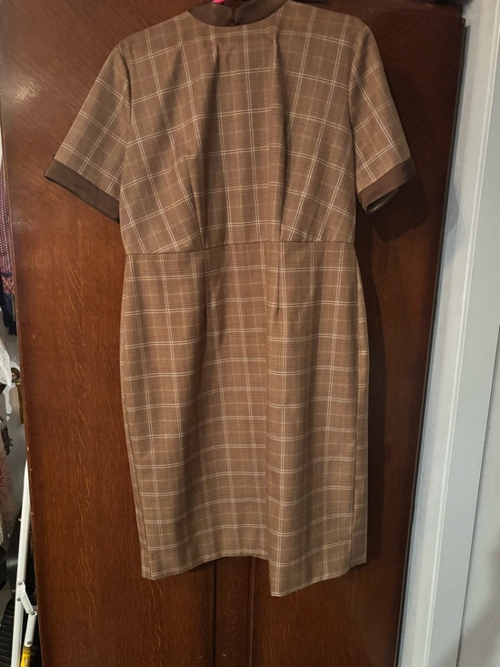 JessaKae Dresses & Skirts - JessaKae Brown Plaid Midi Dress